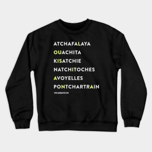 Louisiana Names Crewneck Sweatshirt